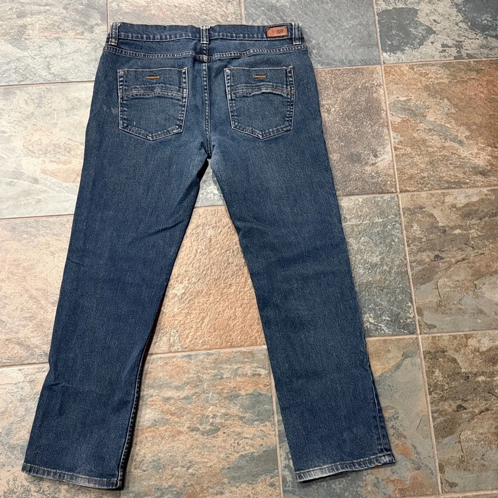RSQ Men’s Dark Blue Straight Jeans